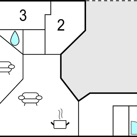 Three-bedroom In * Hejls